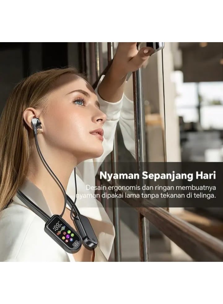 Celebrat A19 Magnetic Wireless Sports Earphones - Image 3