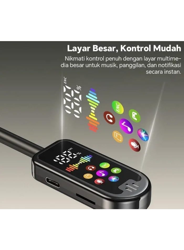 Celebrat A19 Magnetic Wireless Sports Earphones - Image 2