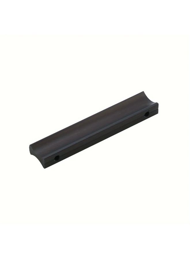 10pcs Matte Black Metal Cabinet Handles 2 5 Inch Hole Center Modern Curved Drawer Pulls - Image 4