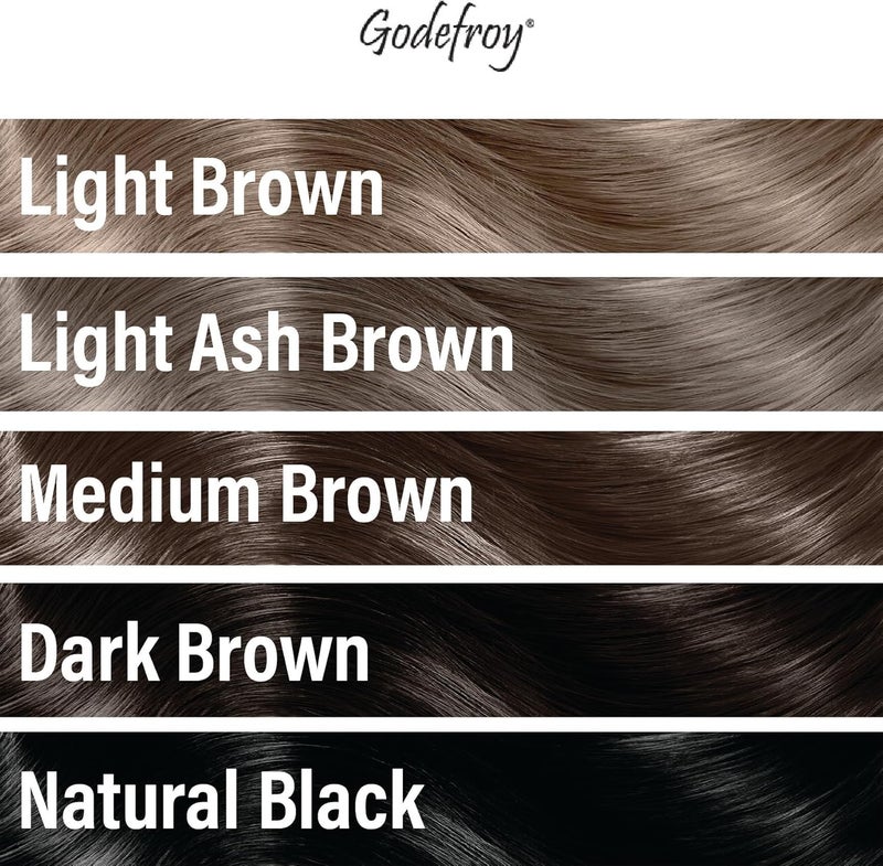Godefroy Tint Kit Professional for Eyebrows and Beards - Medium Brown - Image 5