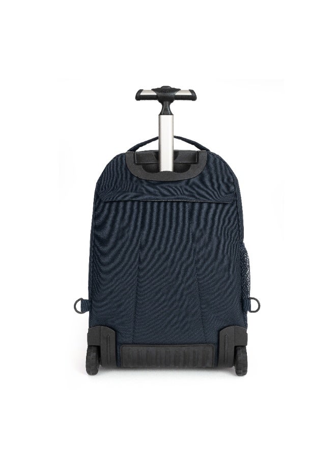 JanSport Driver 8 Wheeled Backpack, Navy, 15-Inch Laptop Sleeve, Rolling Backpack with Telescopic Handle, Large Capacity, Travel & School Bag - Image 5