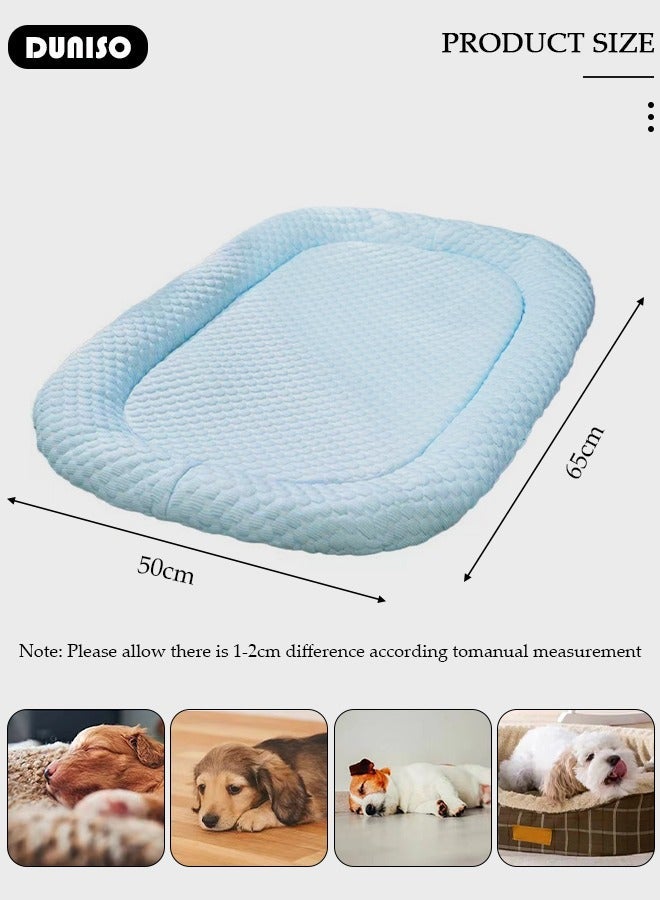 DUNISO Pet Bed for Cats, Small, Medium Dogs With Nonskid Bottom, Washable All-season Pet Sofa Bed for Indoor, Outdoor, Outside Sleep Sleeping Puppy, Kitten, Pet - Image 4
