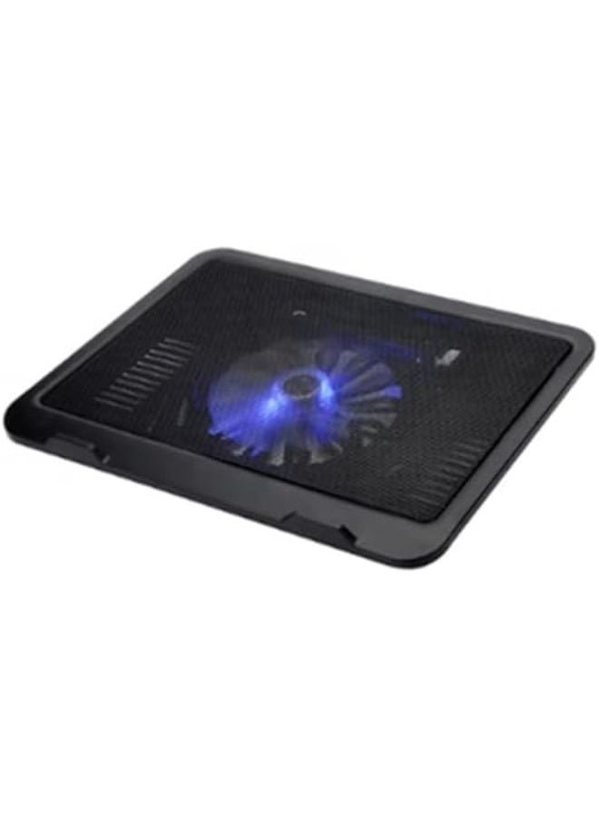 Adjustable USB LED Dual Fan Cooling Pad for 9-17 inch Laptops - Image 2