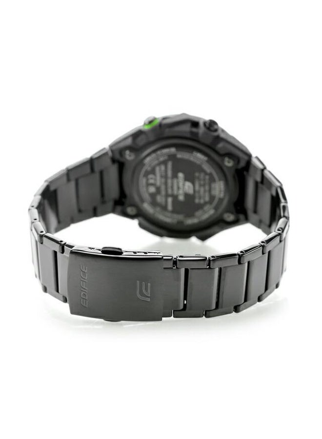 Casio EDIFICE WINDFLOW ECB-2200RC-1A3 Solar Stainless Steel - Image 3