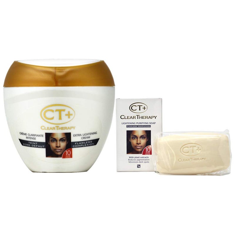 ct clear therapy Clear Therapy Cream 400ml + Beauty Bar 175g