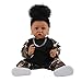 HOOMAI Lifelike Reborn Baby Dolls with Soft Body African American Realistic Girl Doll 228 Inch Best Birthday Gift Set - Image 4