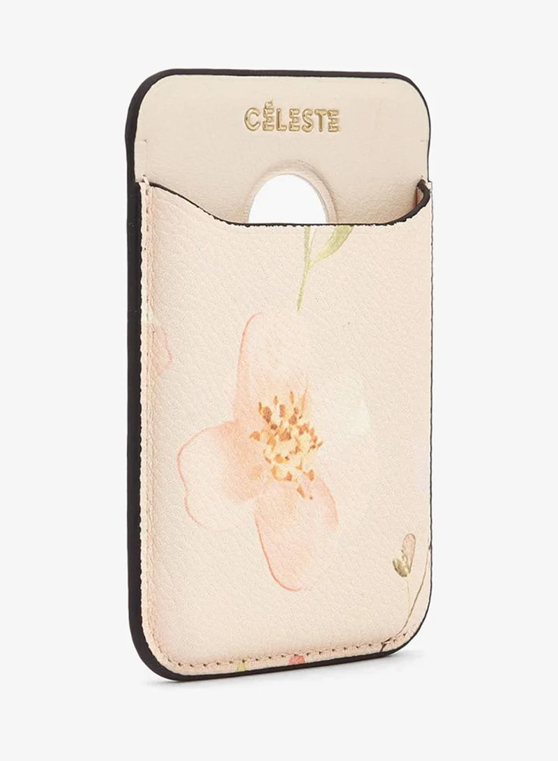 Celeste Floral Print Card Holder