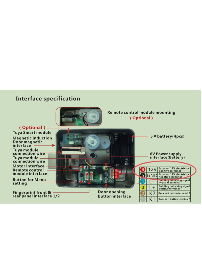 جوميز محول طاقة 12 فولت 5 أمبير 60 واط عالمي، محول تحويل من تيار متردد 110-220 فولت إلى تيار مستمر 12 فولت 5 أمبير، سائق LED لشريط الإضاءة، نظام كاميرا CCTV، ونظام قفل ذكي - Image 4
