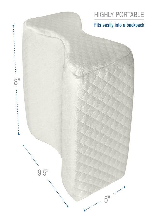 VViViD Pure Memory Foam Knee Wedge Pain Relief Side Sleeper Pillow - Image 5