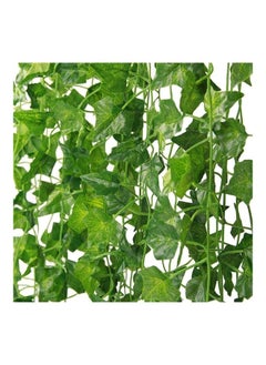 Loquat 86 Feet Artificial Ivy Leaf Plants Vine Hanging Garland Fake Foliage Flowers Wall Décor Green  - Image 1