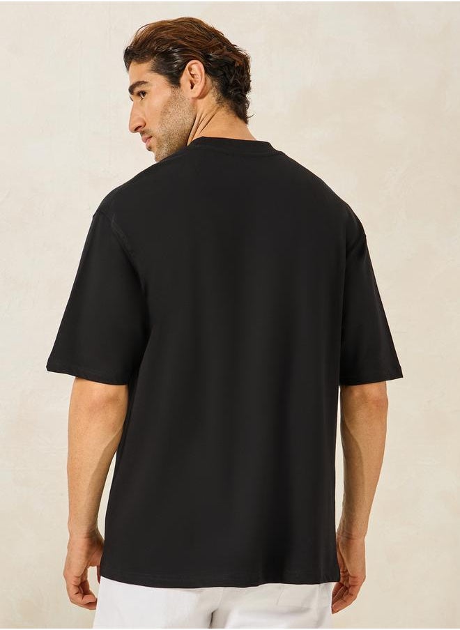 Reverse Pocket Detail Cotton Terry Oversized T-Shirt - pzsku/Z78ECBFF8F0023C1D376DZ/45/_/1720199360/754f656e-80ed-4a0f-8d49-fbe9cbdcb955
