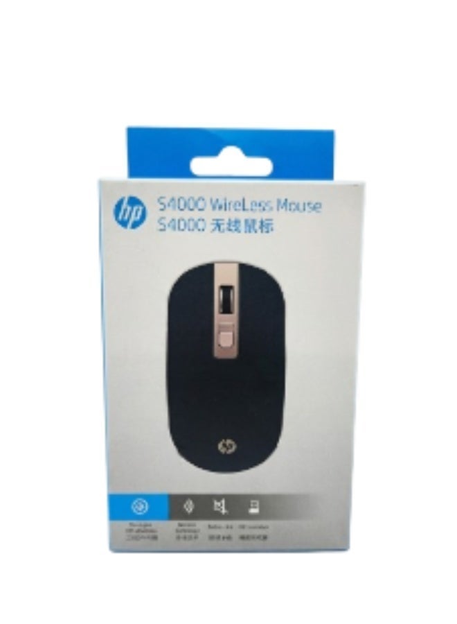HP S4000 Wireless Mouse black - Image 1