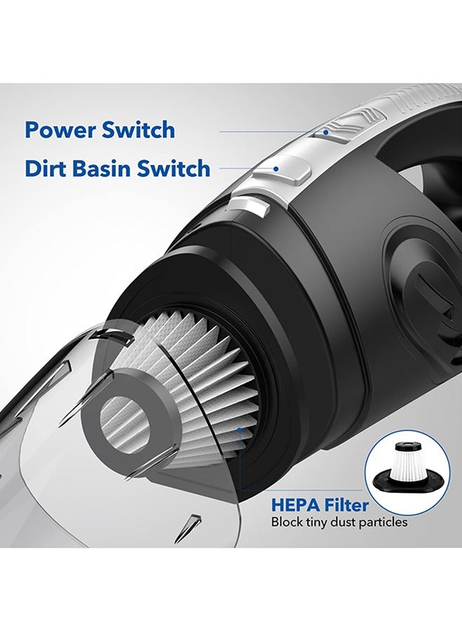 3XR High Quality Car Vacuum Cleaner -Portable High Power, Mini Handheld Vacuum 9 Ft Cord &Bag -12v, Small Auto Accessories kit For Interior Detailing - Image 5