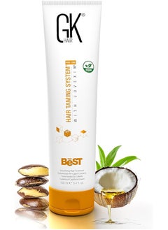 The Best (3.4 Fl Oz/100ml) Smoothing Keratin Hair Treatment - Professional Brazilian Complex Blowout Straightening For Silky Smooth & Frizz Free Hair