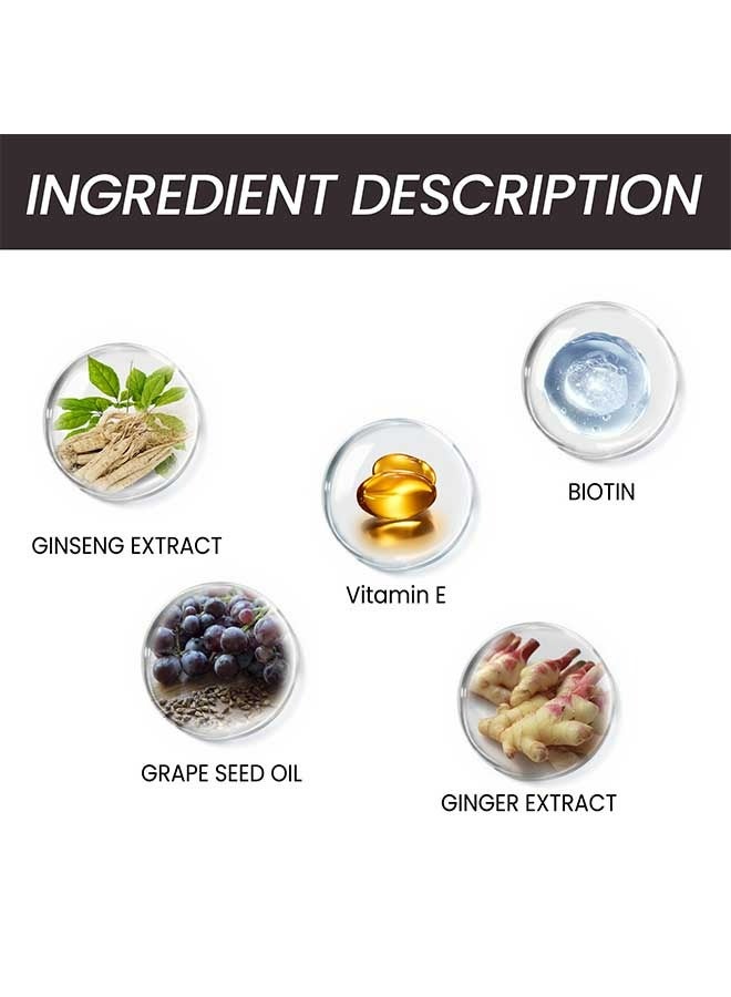 OUHOE Biotin Hair Growth Serum 30ml,Can Promote Hair Growth,Hair Repair,Strong And Fragile Hair,Suitable For All Hair Types - Image 2
