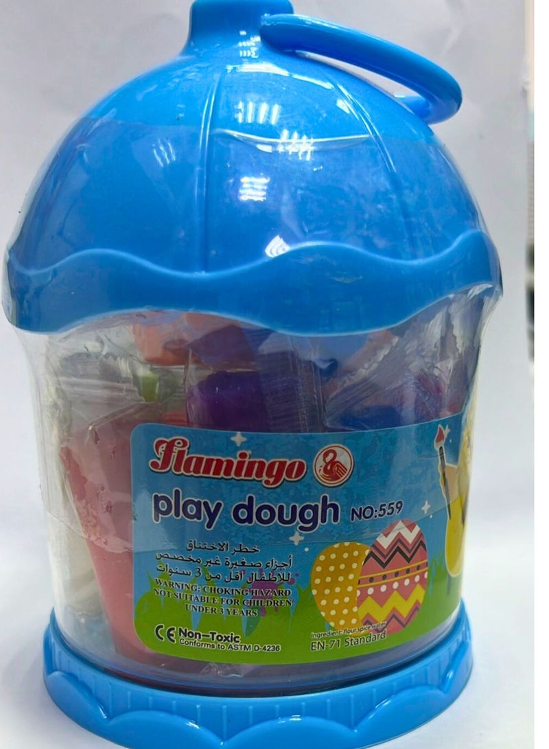 12 قطعة من صلصال تشكيل العجين متعدد الألوان - Image 1