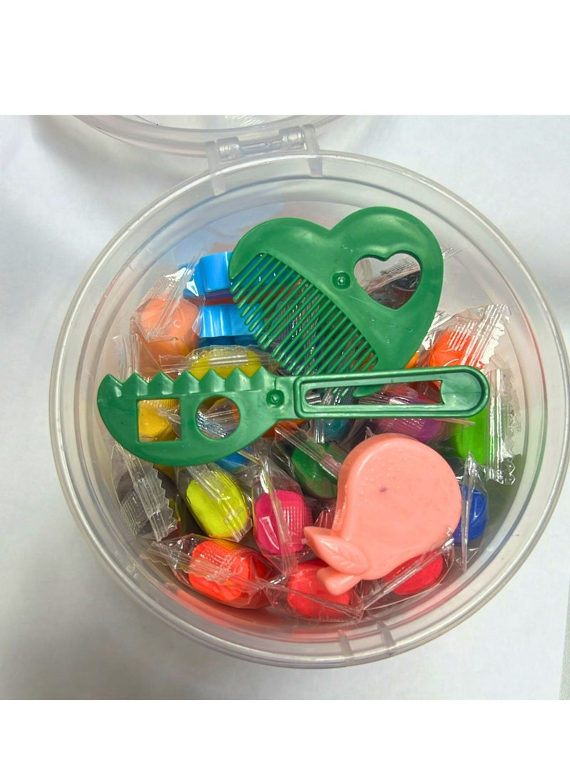 12 قطعة من صلصال تشكيل العجين متعدد الألوان - Image 2