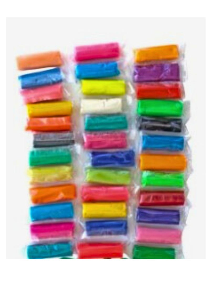 12 قطعة من صلصال تشكيل العجين متعدد الألوان - Image 3