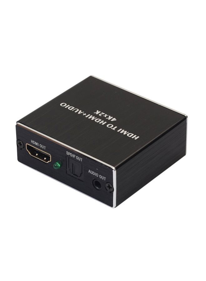 NIBEMINENT HDMI To 3.5 mm Analog Audio Adapter Black - Image 4