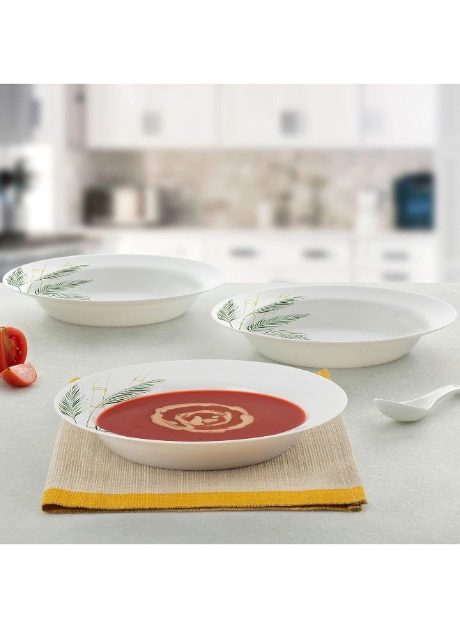 BOROSIL Larah Breeze Opal Soup Plate white - Image 3