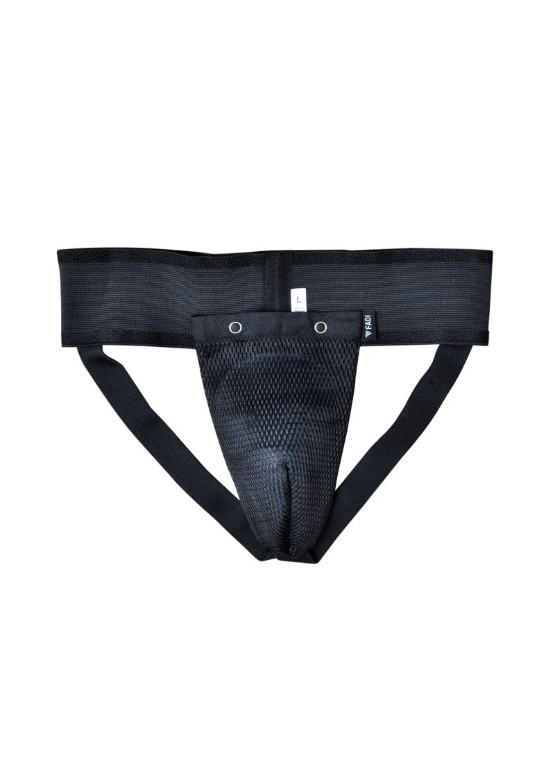 MAKS & CO. Groin Protector for Men – Elastic Sports Support Guard for Boxing, Karate & Martial Arts - Image 3