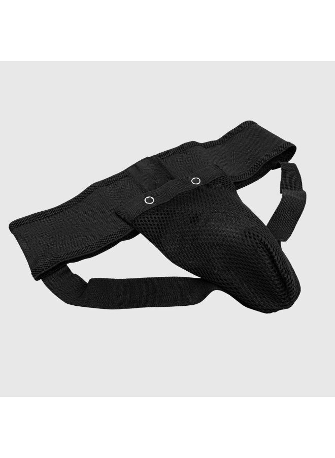 MAKS & CO. Groin Protector for Men – Elastic Sports Support Guard for Boxing, Karate & Martial Arts - Image 2