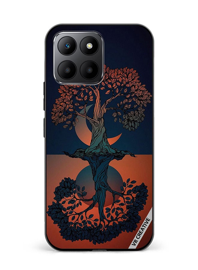 VR CREATIVE Protective Case Cover For Honor 70 Lite Tree Design Multicolour - Image 1