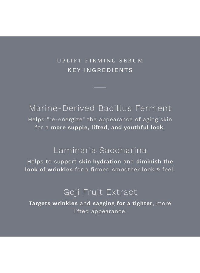 City Beauty Uplift Firming Serum Face Serum Lift & Tighten Natural Sagging Skin Solution With Deepsea Extracts Visibly Smooth Fine Lines & Wrinkles Crueltyfree Skin Care - Image 4