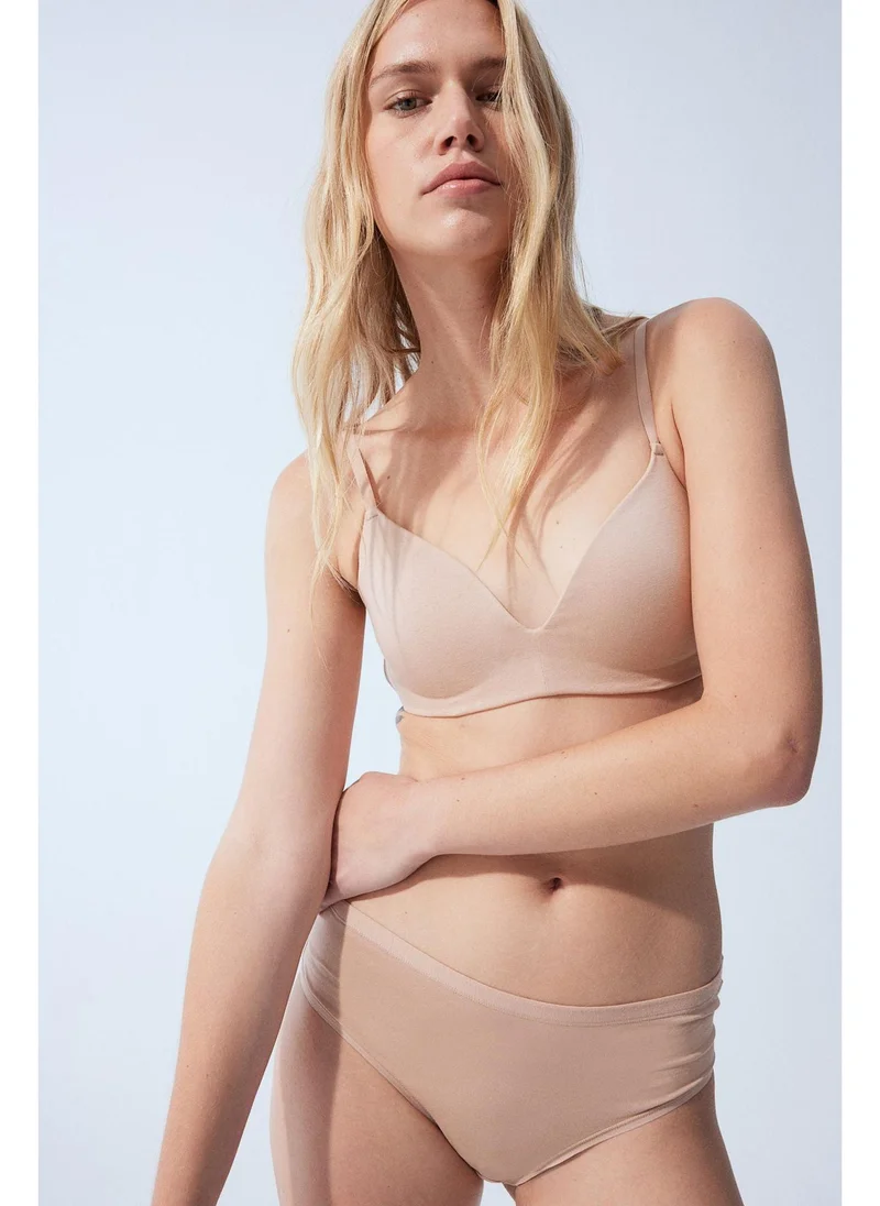 اتش اند ام 2-pack padded non-wired cotton bras