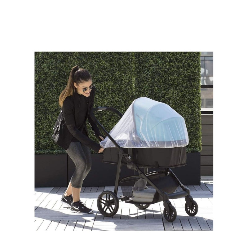 SOLARAE Mosquito Net for Stroller - 2 Pack Durable Baby Stroller Mosquito Net - Perfect Bug Net for Strollers, Bassinets, Cradles, Playards, Portable Mini Crib Odorless & Durable Material - Image 5