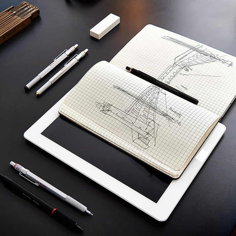 Rotring 800+ Hybrid Stylus Mechanical Pencil - Black (0.5 mm) - Image 5