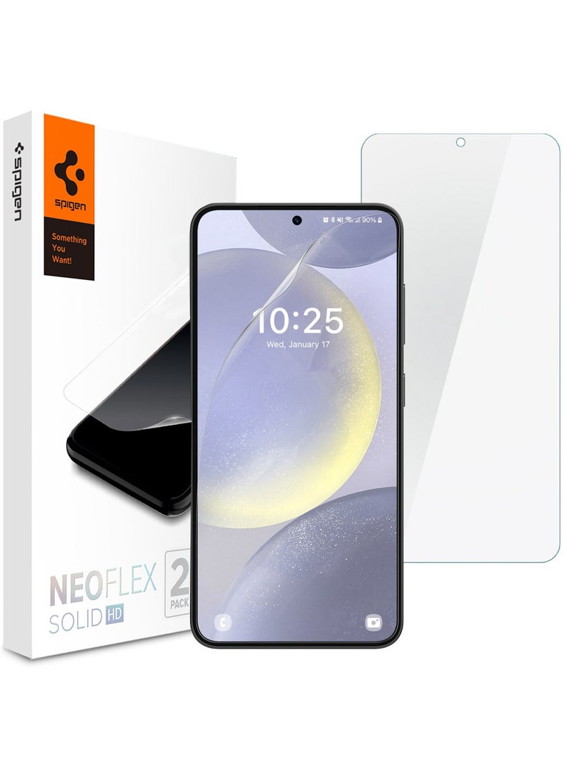 Spigen Neo Flex HD for Samsung Galaxy S24 Screen Protector Flexible Film [2 Pack]  - Image 1