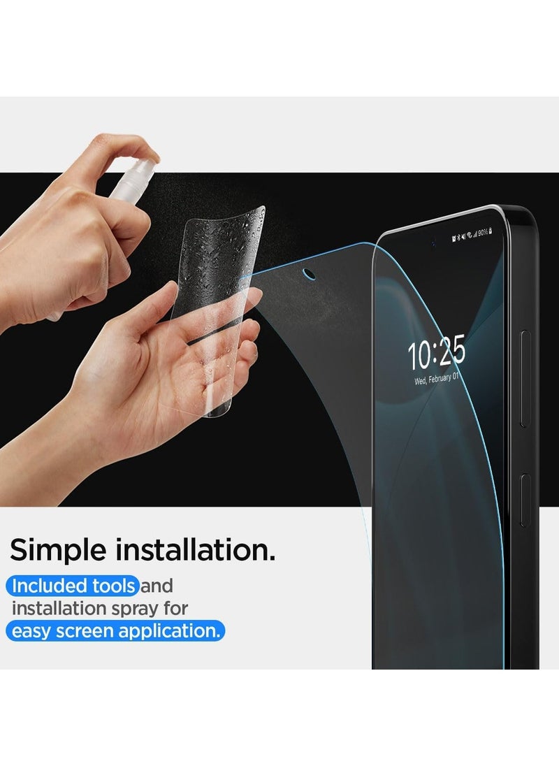 Spigen Neo Flex HD for Samsung Galaxy S24 Screen Protector Flexible Film [2 Pack]  - Image 2
