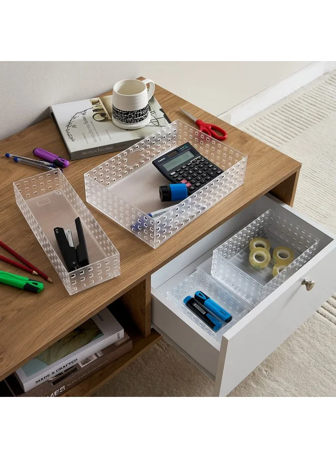 Home Box Soha Stackable Storage Organizer 21.8 x 15.4 x 8.4 cm