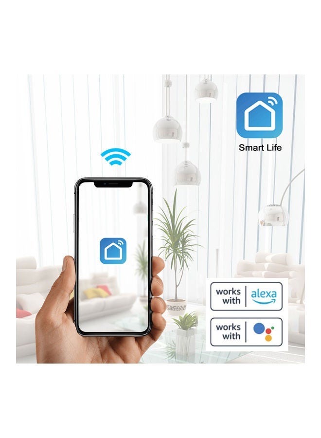 NIBEMINENT Intelligent Curtain Blind Switch Silver - Image 5