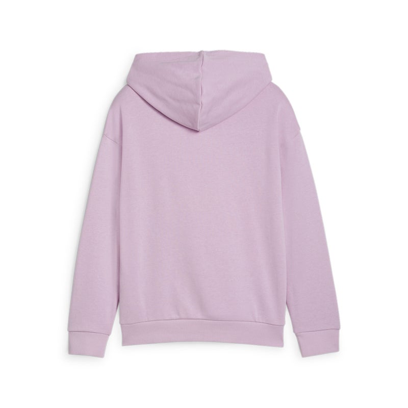PUMA POWER Colourblock Girls Purple Hoodie - Image 5