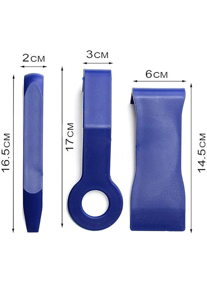 Beauenty 12Pcs Blue Auto Car Audio Dash Tirm Panel Installer Interior Door Modeling Clip Set Dashboard Removal Opening Repair Tool Kit - Image 3