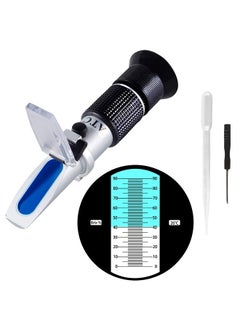 Brix Refractometer 0~90%, Handheld Sugar Refractometer, High Accurate Brix Measurement Meter with ATC for Fruit, Beverages&Juice, Honey, Maple Syrup, Molasses and Other Sugary Drink - pzsku/Z78EE0CD693240FBD4593Z/45/_/1720445261/ffbe73db-006d-4d9d-bcb8-7be761ed0e3e