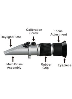 Brix Refractometer 0~90%, Handheld Sugar Refractometer, High Accurate Brix Measurement Meter with ATC for Fruit, Beverages&Juice, Honey, Maple Syrup, Molasses and Other Sugary Drink - pzsku/Z78EE0CD693240FBD4593Z/45/_/1720445282/129e5dc9-b3b2-4d51-b48a-e339c6d6149b