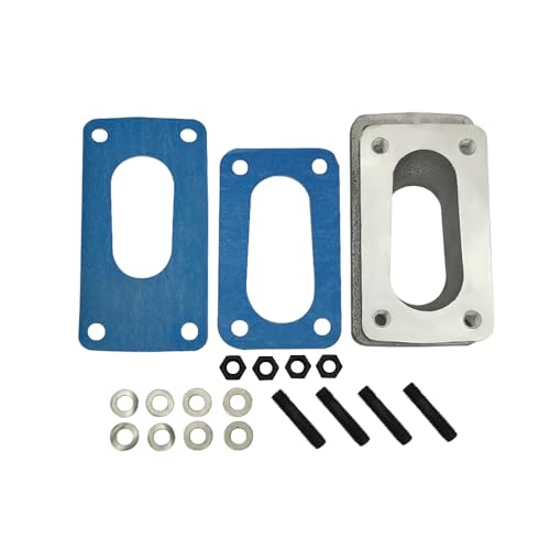 Lizixny Carburetor Manifold Adapter Kit Fits for Toyota Corolla 1976-1983 2TC 3TC 4AC 32/36 DGEV DGV, for Tercel 1982-1986, Replaces 99004250, 99004.250 - Image 2