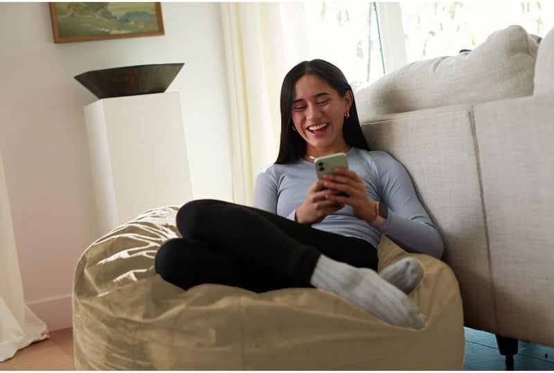 Comfynest Plush Memory Foam Bean Bag Chair - Image 4