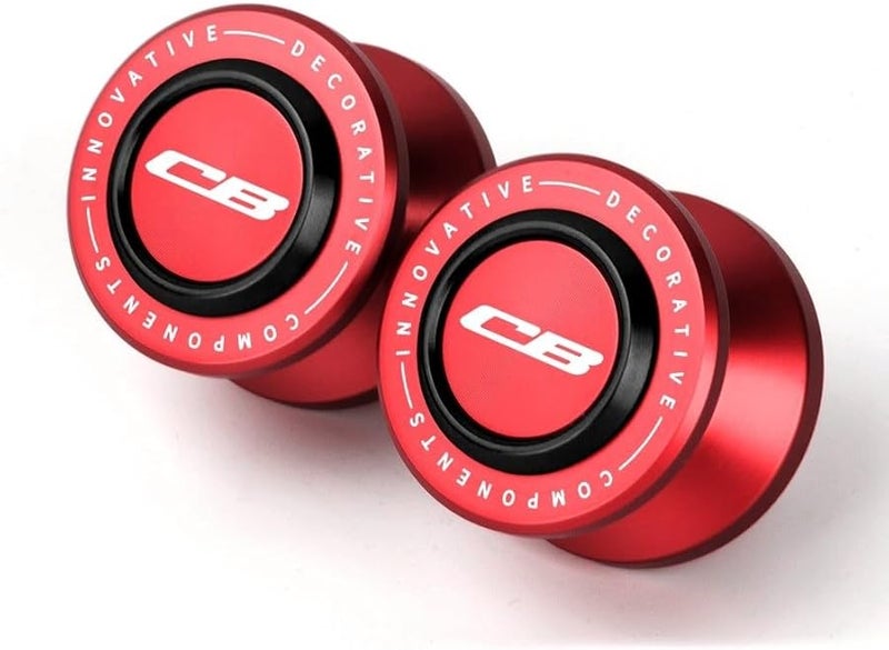 Honda CB500X CBF CBR Rear Swingarm Spool Sliders Stand Screws M8 CB RedBlack 2017 2023 - Image 2