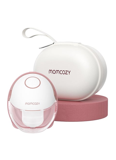 M6 Breast Pump - Hands Free - Fit And Discreet - 3 Modes And 9 Levels, 24mm - Cozy Red