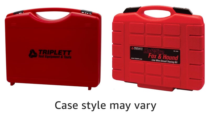 Triplett Fox & Hound HotWire 3388 Live Wire Circuit Tracing Kit with Tone Generator and Probe - Image 2