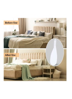 Excefore Mattress Lifter Bed Sheet Tool Extra Long Bed Making Tool Mattress Lifter for Changing Sheets Bedsheet Change Helper Tucking Paddle for Bedding Duvets Sheets Making Neatly and Easy(Set of 2)  - Image 4