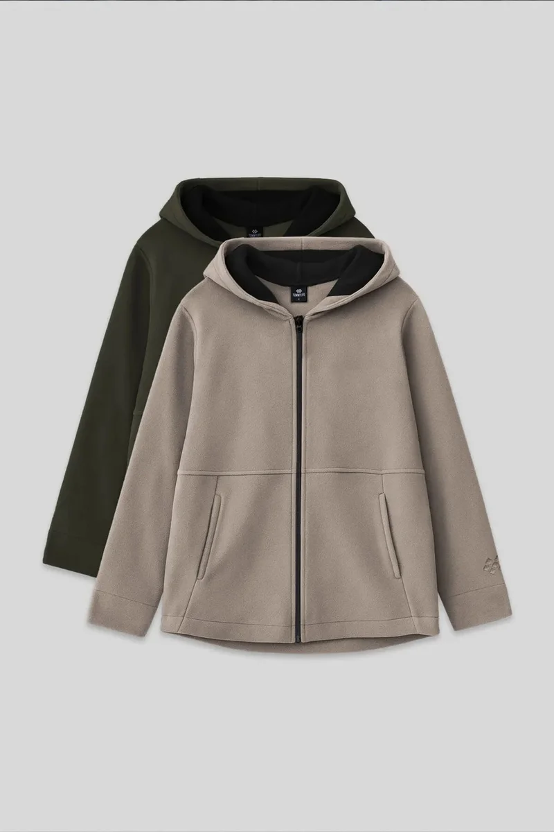 TOMMY Youth Unisex Hooded Zip Sweatshirt