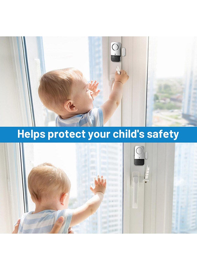 Door Window Alarm Sensor Wireless Door Sensor Anti-Theft Alarm Compatible With Alarm Host for Smart Home Automation Security Alarm System