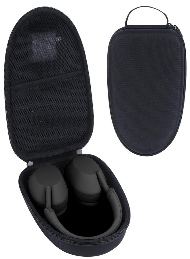 RIYADAone Hard Case Compatible with Sony WH1000XM4 / WH-1000XM6 / WH-1000XM5 / WH-1000XM3 Noise Cancelling Headphones (Black) - Image 1