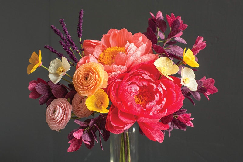 Creativity Inspired Lia Griffith LG11032 Heavy Crepe Paper, English Garden - Image 3