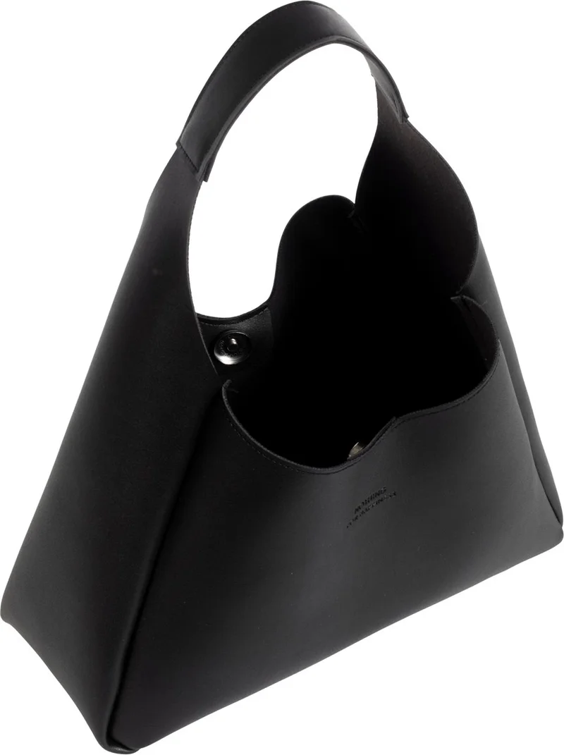 Nothing Artificial Leather Hand and Shoulder Bag with Wide Interior Compartment E:33 L:15 W:10 cm